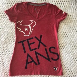 Women’s Cut Nike Houston Texans T-Shirt - Small